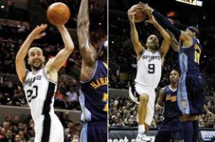 Gin�bili y Parker marcan el camino de los Spurs