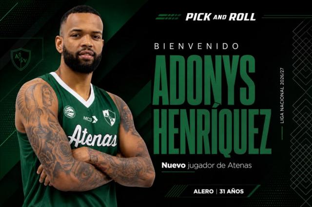 Atenas apuesta fuerte: llega Adonys Henr�quez