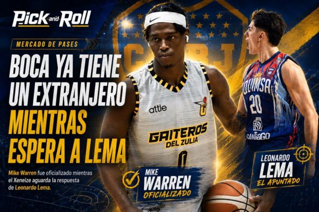 Boca ya tiene un extranjero mientras espera a Lema