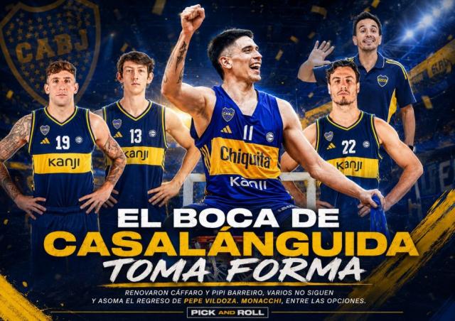 El Boca de Casal�nguida toma forma